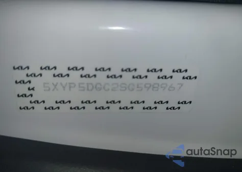 2025 Kia Telluride Sx Prestige X-Line из США, поврежденный, VIN 5XYP5DGC2SG598967